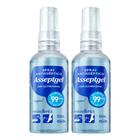 Álcool Spray Antisseptico de Bolsa Asseptgel 60ml Clorexidina Original