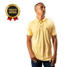 Aleatory camisa polo pima - amarelo