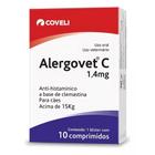 Alergovet 0,7mg Eficaz para Alergias Pets com 10 Comprimidos