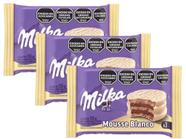 Alfajor Milka Argentino Mousse Blanco 55g - 3 Unid