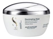 Alfaparf Semi Di Lino Diamond Máscara Revitalizadora Sem Sulfato Tratamento Para Cabelos Secos Porosos Promove Brilho Limpeza Delicada