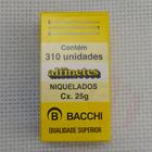 Alfinetes Niquelados Nº29 Com 3100 Unidades Bacchi