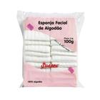 Algodão facial esponja sussex 100% algodão 100g