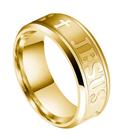 Aliança Tungstenio Ouro 18k Cristão Voto Santidade Cristo