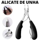 Alicate Cortador De Unha Curvo Profissional Unhas Pé Mão