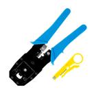 Alicate Crimpador Conector Nodular 3em1 Rj11 Rj12 Rj45