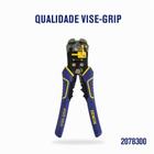 Alicate Eletricista 8pol Desencapador De Fio Vise Grip Irwin