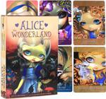 Alice The Wonderland Oracle Deck Oráculo Alice No País Das Maravilhas Baralho de Cartas de Tarô