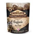 Alimentação Natural Carnilove Patê Premium Búfalo com Pétalas de Rosa para Cachorro Nutrição Completa