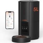 Alimentador automático para gatos WOPET WiFi 5G com APP 1-10 refeições/dia preto