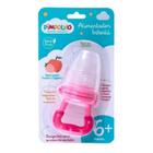 Alimentador Infantil Bebê Pimpolho Silicone 6M Rosa 88991