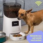 Alimentador Inteligente Automático Programável MADOG Comedouro Pet para Cães e Gatos