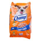 Alimento Completo Champ Para Cães Adulto Carne E Cereal 1Kg