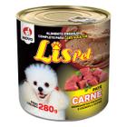 Alimento Completo / Ração Úmida / Patê para Cães Adultos - LISPET - Sabor Carne - 280G
