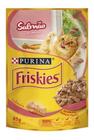 Alimento Friskies Para Gato Adulto Sabor Salmão Em Sachê De 85g