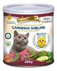 Alimento Lata P/ Gatos Natural Úmido Nutrição Completo Carne