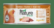 Alimento Natural Be Nature Day By Day Para Gatos Filhotes Sabor Frango Figado Vegetais 100% Natural 120g
