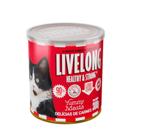 Alimento Natural Livelong Sabor Delícias de Carne para Gatos - 300 g