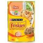 Alimento úmido Friskies Sachê Peru ao Molho para Gatos Adultos - Nestlé Purina (85g)