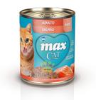 Alimento Úmido Max Cat Lata para Gatos Adultos-Salmão - TOTAL