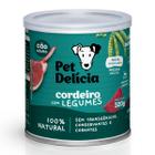 Alimento úmido pet delícia cordeiro com legumes 320g cães