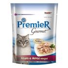 Alimento Úmido Premier Gatos Gourmet Sachê Atum e Arroz Integral 70 g - 111