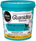 Alisante Salon Line Guanidina Óleo Argan Regular Médio 218g