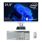 All In One Computador completo Ssd512 Intel Core I7 8gbram tela 21,5 polegadas Full HD Painel Ips Pc wifi teclado/mouse sem fio Webcam integrada - SOPHI