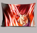 Almofada27x37 Goku Super Sayajin Blue God Dragon Ball Super