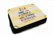 Almofada Bandeja para Notebook Laptop use Sala Quarto Personalizado Ela Não Usa Coroa Mas é Minha Rainha Mãe