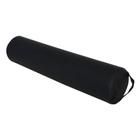 Almofada Bolster ForPro Full Round Black para massagem e ioga - ForPro Professional Collection