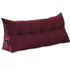 Almofada Cabeceira Ana Cama Queen 160cm Suede Marsala Mz Decor