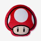 Almofada Cogumelo Mario Bros Mushroom Super Mario Vermelha - Zonacriativa