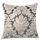 Almofada com Enchimento Madri Jacquard Prata