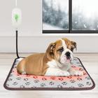 Almofada de aquecimento elétrica para cama de gato aquecida OCSOSO para gatos/cães
