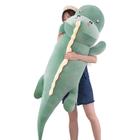 Almofada de brinquedo de pelúcia OULV Dinosaur Stuffed Animal Doll 80 cm verde