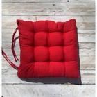 Almofada de Cadeira Futton Lisa Bene Casa Vermelha 40 cm x 40 cm 7896943242378