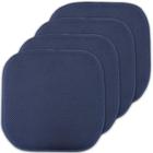 Almofada de cadeira Sweet Home Collection Memory Foam 40x40cm Navy