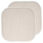 Almofada de cadeira Sweet Home Collection Memory Foam 40x40cm, pacote com 2