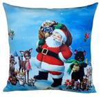 Almofada De Natal Papail Noel & Cia 300-88 45X45 Decortextil