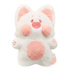 Almofada de pelúcia PEACHCAT Cute Cat Kitten Stuffed Animal Rosa