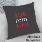 Almofada Decorativa 25x25cm, Personalizada com a sua foto