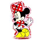 Almofada Decorativa 3D Aveludada Mickey Mouse Minnie Disney Alta Qualidade Original