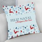 Almofada Decorativa Personalizado Natal Feliz Natal Próspero Ano Novo