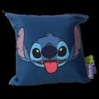 Almofada Disney Stitch Go Vibes Fibra de Veludo 25 x 25 cm - Zona Criativa