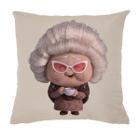 Almofada Divertidamente 30x30 Capa Com Ziper + Refil Temas Filme