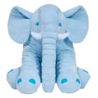 Almofada Elefante Azul Gigante Buba 60cm
