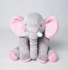 Almofada Elefante Pelúcia 60cm Travesseiro Bebê Antialérg - Cores