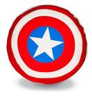 Almofada Escudo Capitão América Marvel Super Herói Vingador