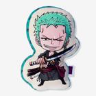 Almofada Formato Roronoa Zoro One Piece 40x40cm Zonacriativa